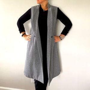 Vest - grey -Zara